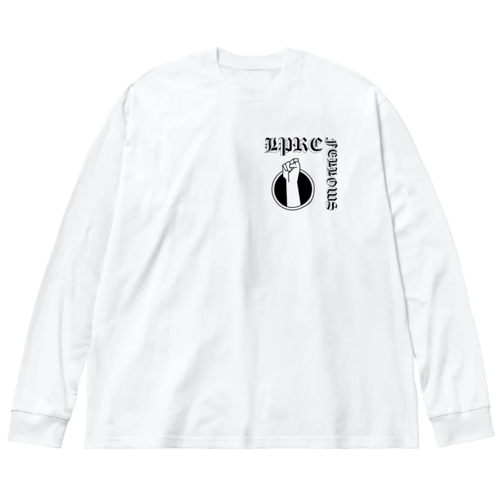 schwartz supply.のKeep Safe Distance Big Long Sleeve T-Shirt