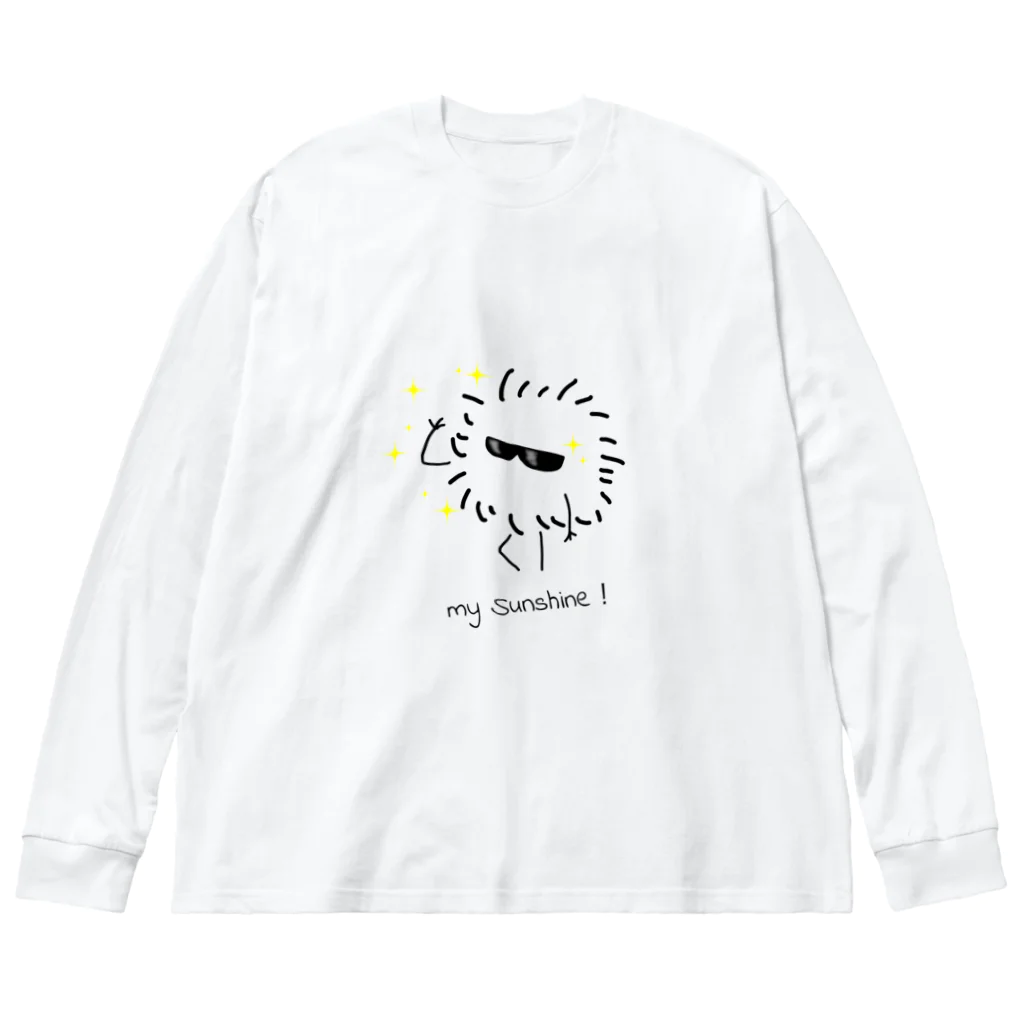 moi!のほわふぃ　キザキザ ビッグシルエットロングスリーブTシャツ