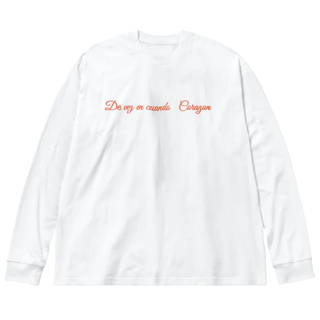 CORAZONの一期一会　コラソン Big Long Sleeve T-Shirt