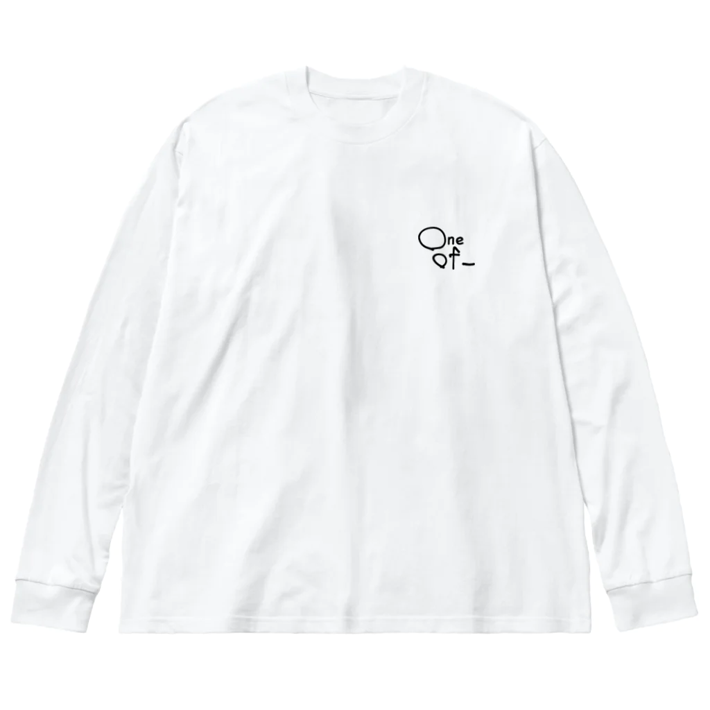 @one of_のone of_ロゴ Big Long Sleeve T-Shirt