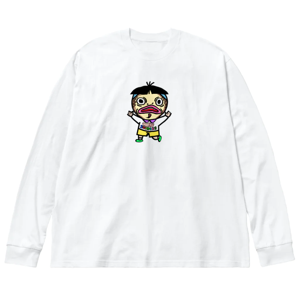 マッハナイスガイの鱈ちゃん（小） Big Long Sleeve T-Shirt