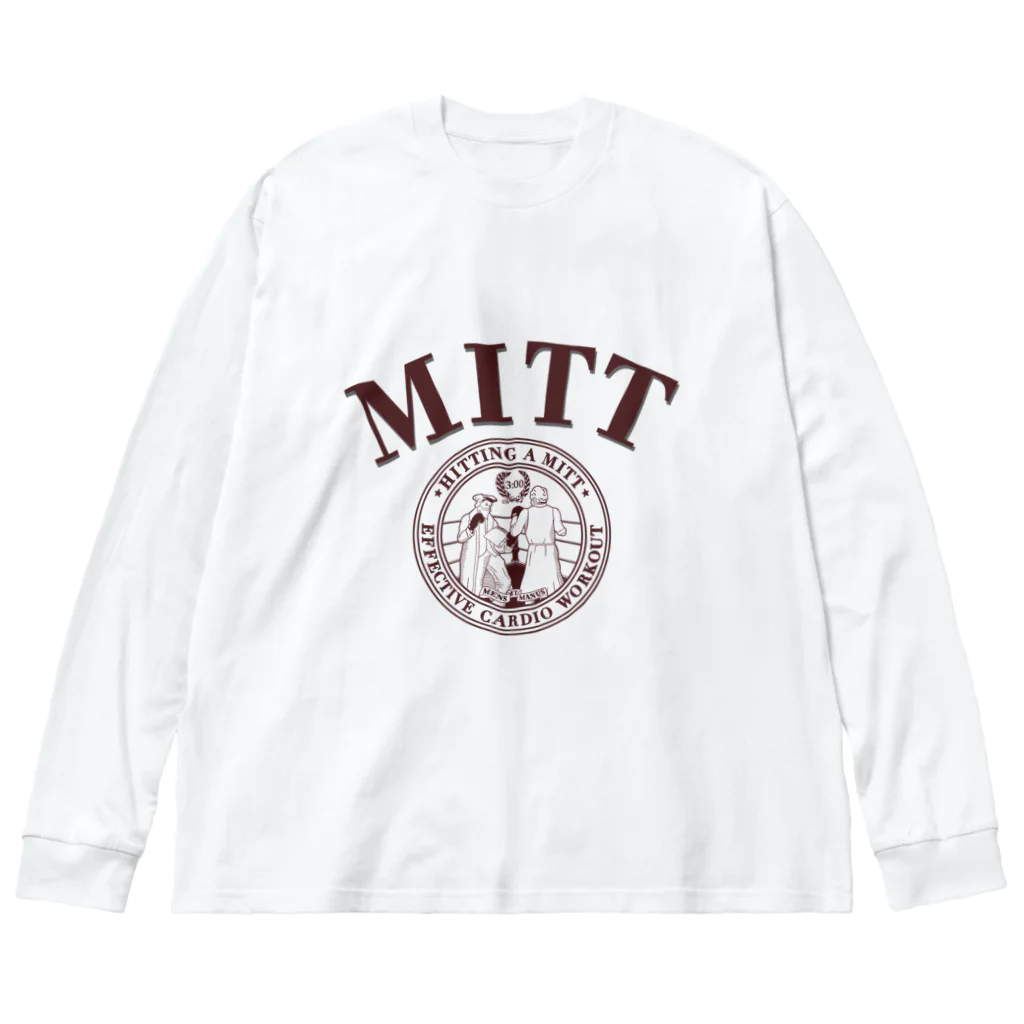 コノデザインのMITT カレッジロゴ ビッグシルエットロングスリーブTシャツ