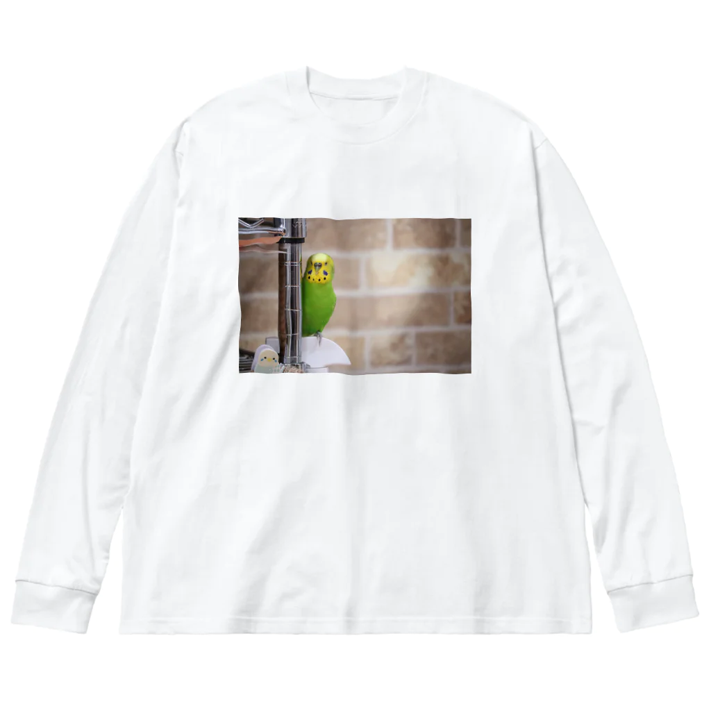 popotarosanのひょっこりぽぽちゃんのロンT Big Long Sleeve T-Shirt