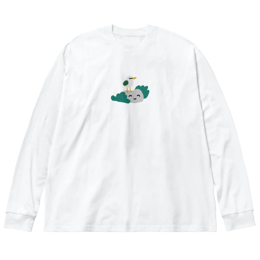 𝑮𝑶𝑻𝑶𝑼🐦のひなたぼっこ Big Long Sleeve T-Shirt