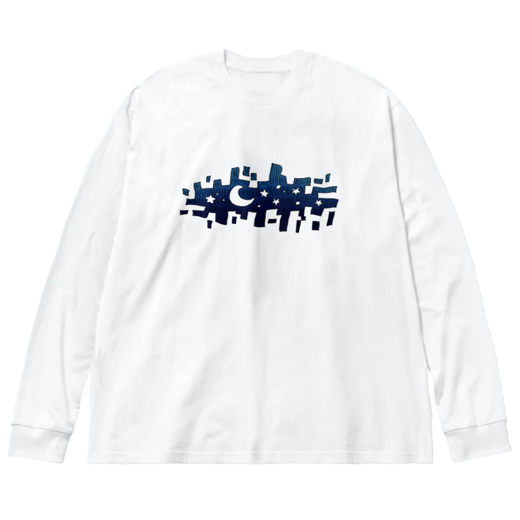 夢現堂 mugen-douの🛸ネオフュ〜チャ〜 Big Long Sleeve T-Shirt