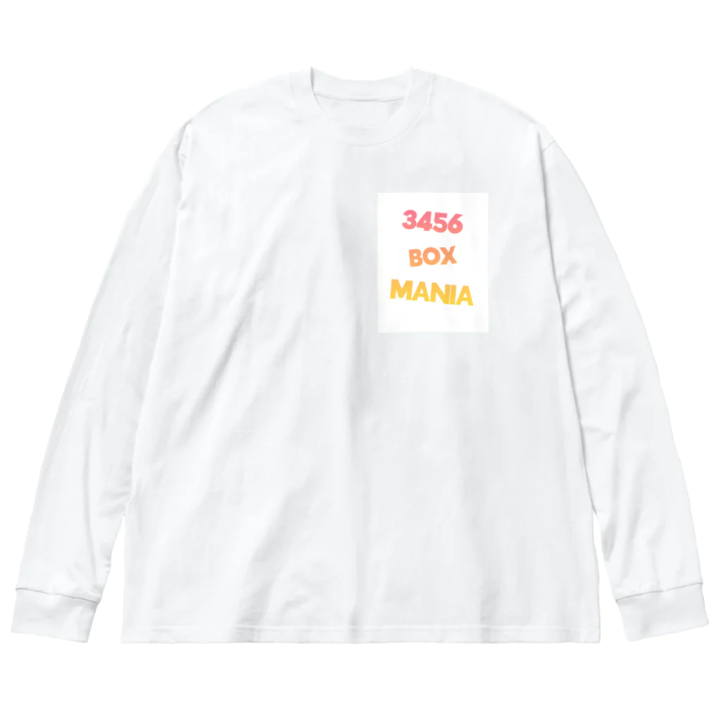 Maniac Number のManiac 3456Box ビッグシルエットロングスリーブTシャツ