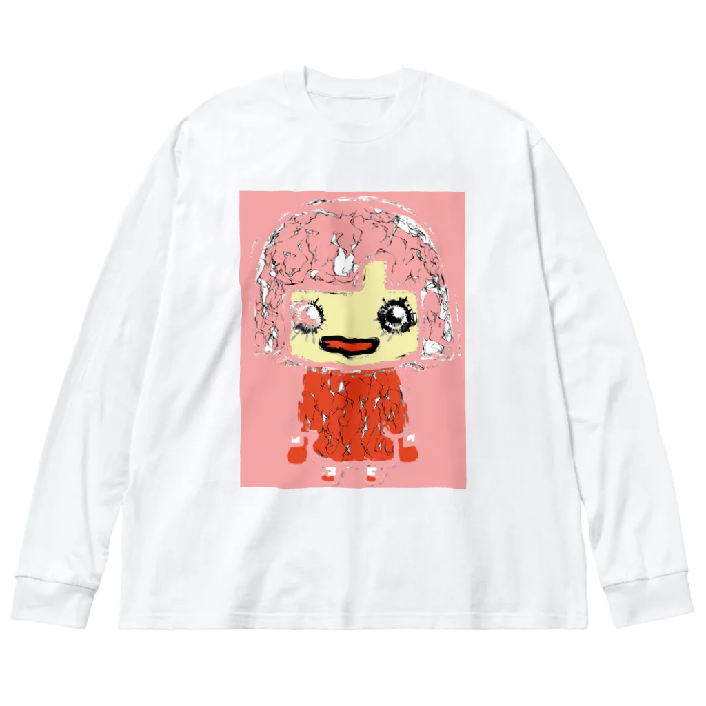 ZuRUIのgiRl ビッグシルエットロングスリーブTシャツ