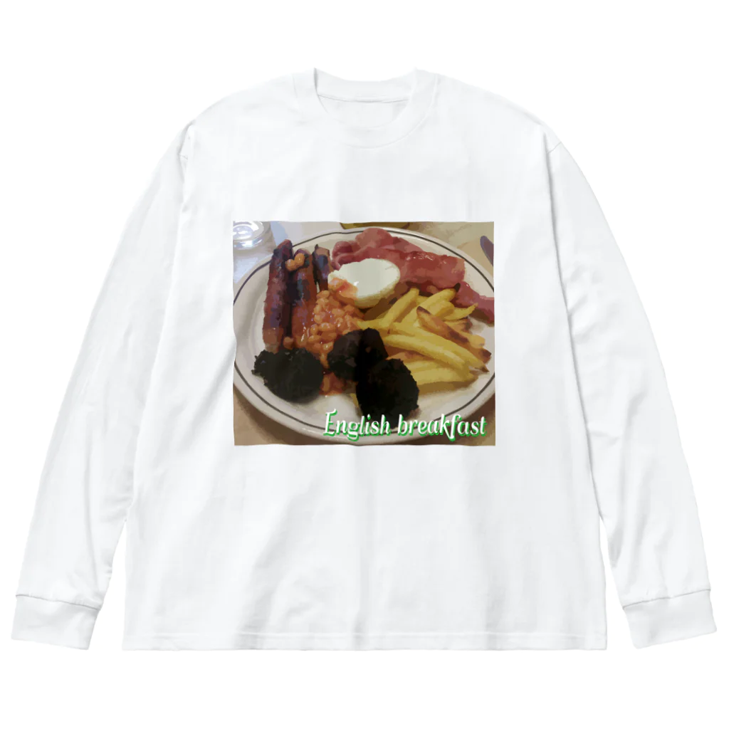 フォーヴァのEnglish breakfast Big Long Sleeve T-Shirt