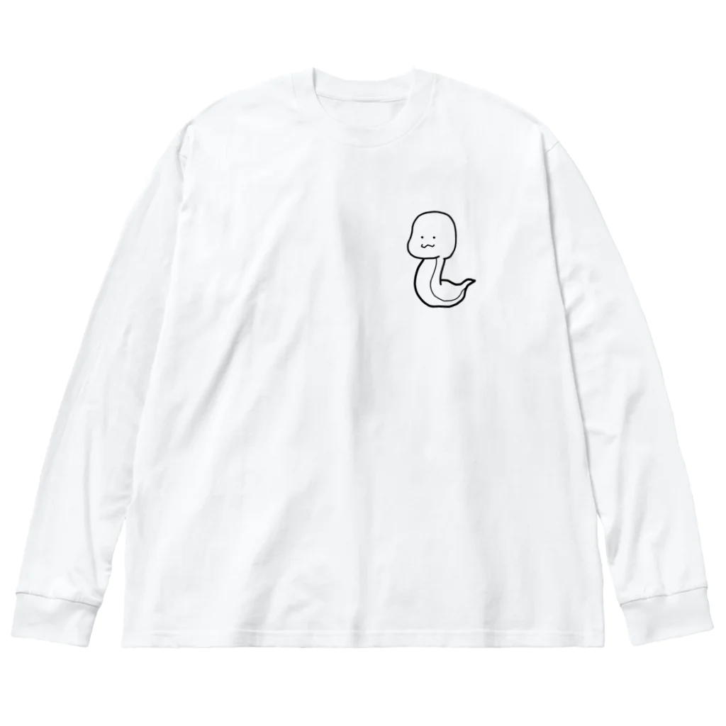 𓆗紫式部(16)の蛇之助 Big Long Sleeve T-Shirt