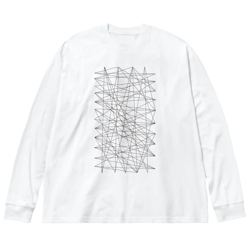 ATARI graphicのReflection 反射 2 ビッグシルエットロングスリーブTシャツ