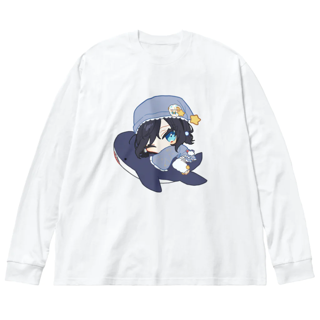 ゆめみうつつ🌠💭個人VtuberのゆめみうつつTシャツ（寝） Big Long Sleeve T-Shirt