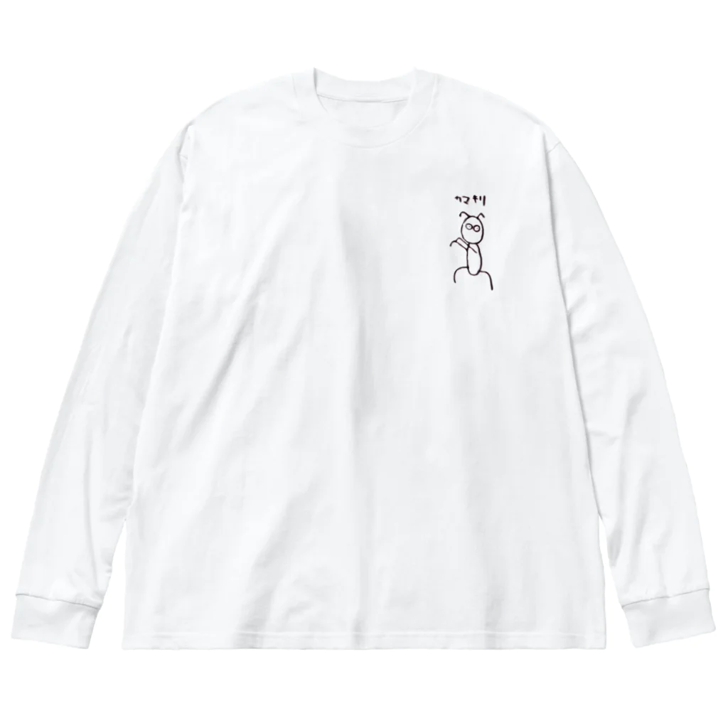 Piyoのカマキリ ビッグシルエットロングスリーブTシャツ