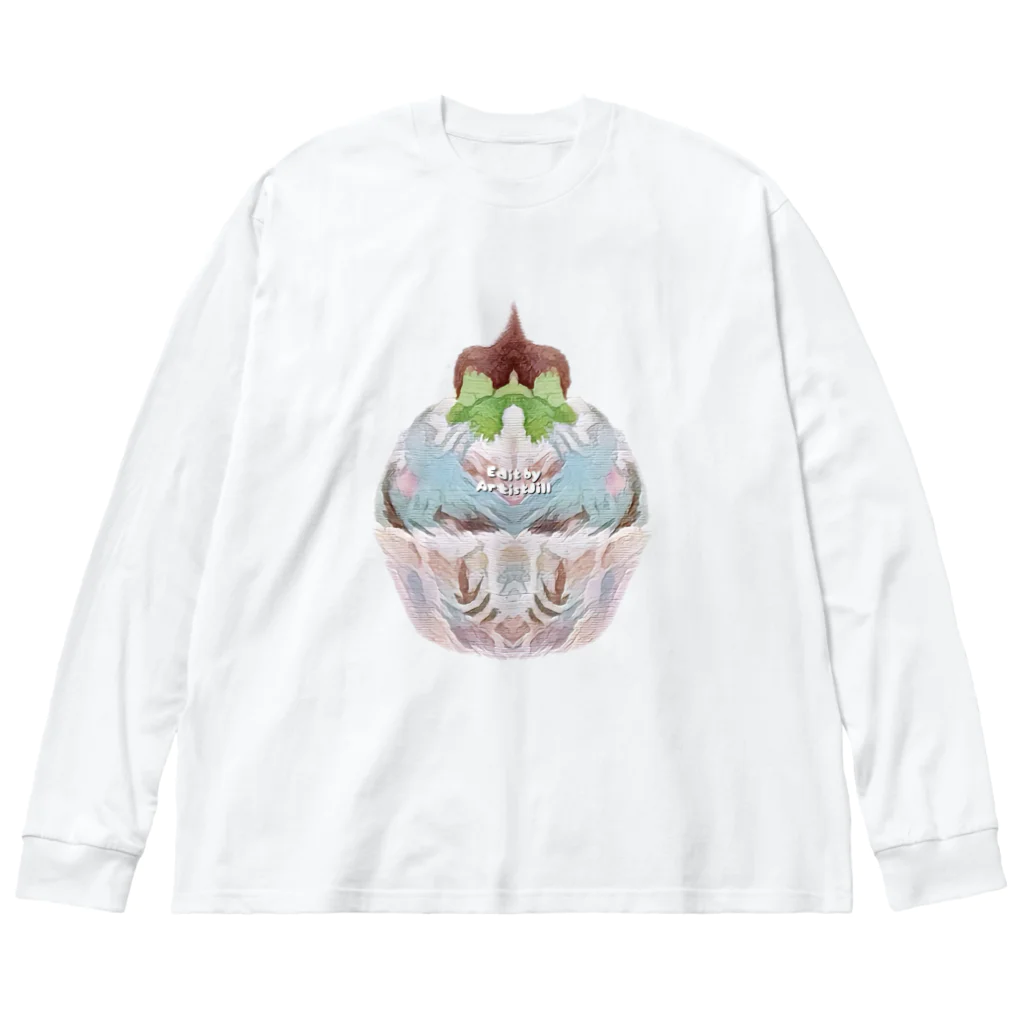 【ホラー専門店】ジルショップの桜チョコミントスイーツ❷ Big Long Sleeve T-Shirt