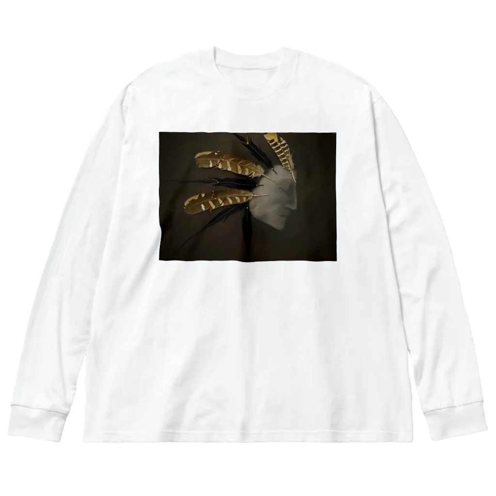 Ars Antiquaの前面プリント　Meditation（瞑想） Big Long Sleeve T-Shirt