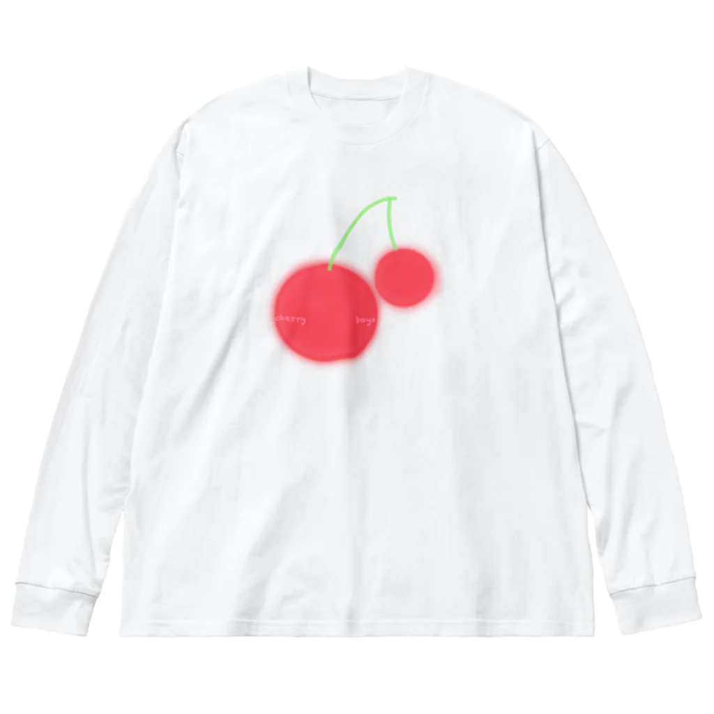 ゆかりのチェリーボーイズ、 Big Long Sleeve T-Shirt