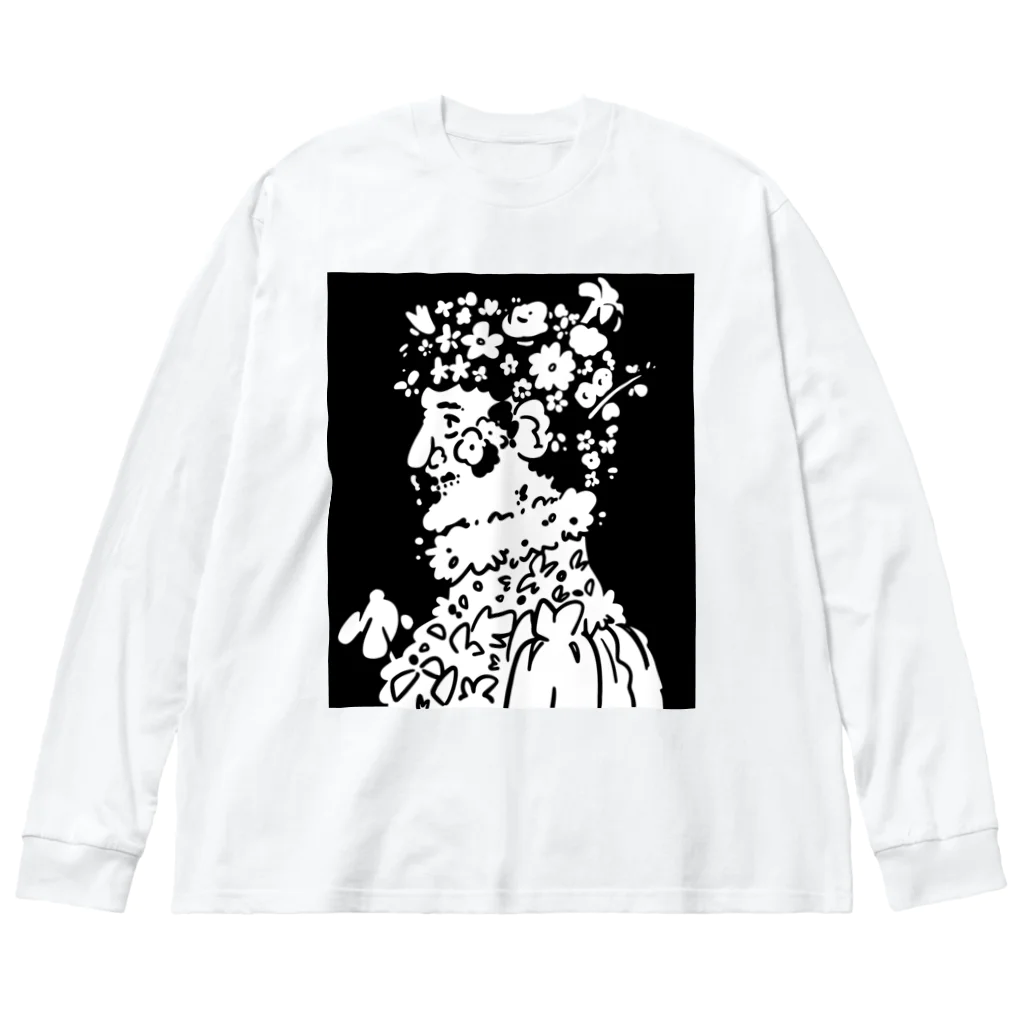 山形屋米店の春_アルチンボルド四季 Big Long Sleeve T-Shirt