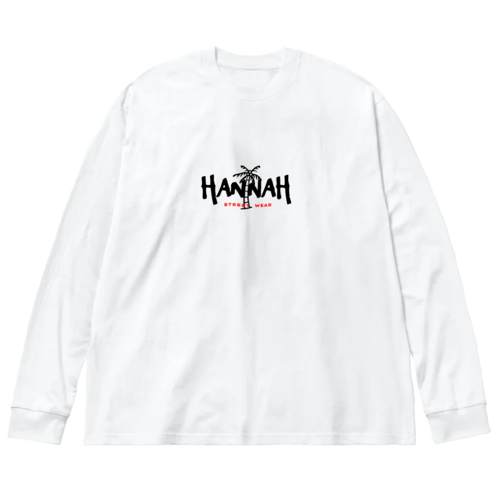 HANNAH street wear ハンナ　ストリートウェア(カバ店長)のHANNAH street wear  "Normal“ ビッグシルエットロングスリーブTシャツ