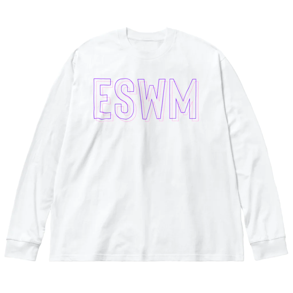 あちぇろれってのESWM ビッグシルエットロングスリーブTシャツ