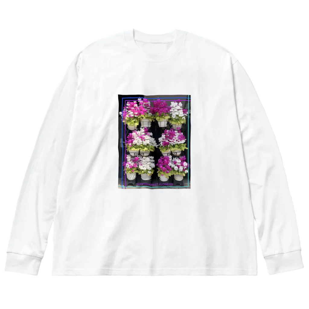 Supermarket Flowersの NEIGHBORS FLOWER ビッグシルエットロングスリーブTシャツ