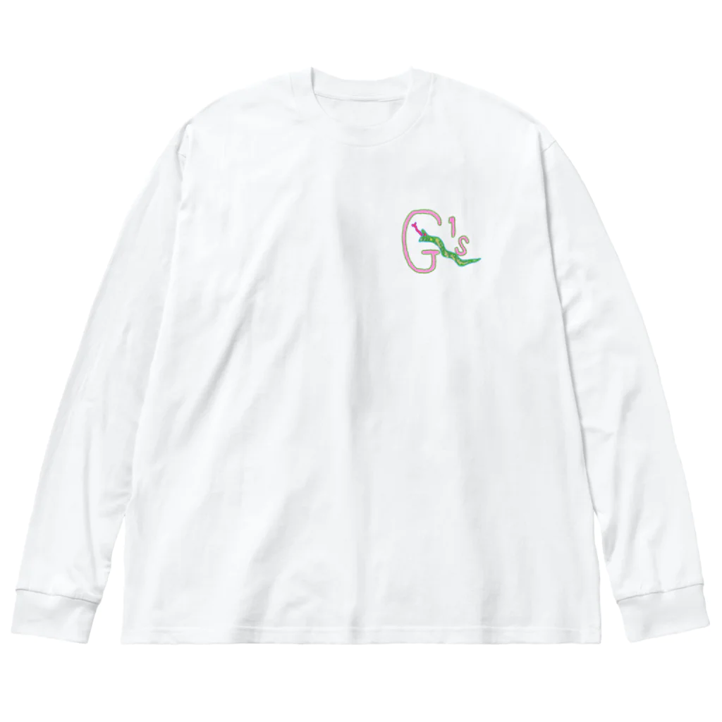 G’sのG’s 生きたヒモ ビッグシルエットロングスリーブTシャツ