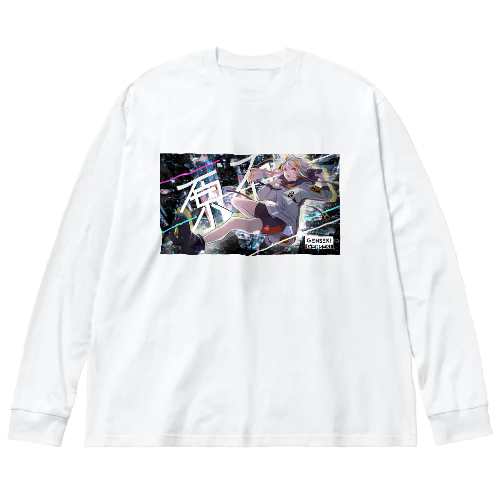 CLMX GOODS "2024"の原石ジャケットデザイン ビッグシルエットロングスリーブTシャツ