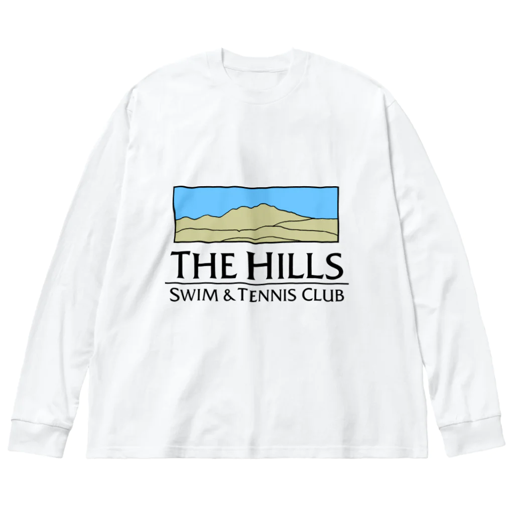 水風呂ざぶーんのThe hills ビッグシルエットロングスリーブTシャツ