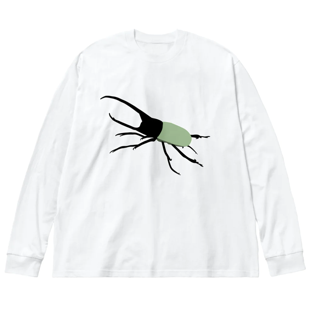 武者小路夕桐のヘラクレスオオカブト Big Long Sleeve T-Shirt