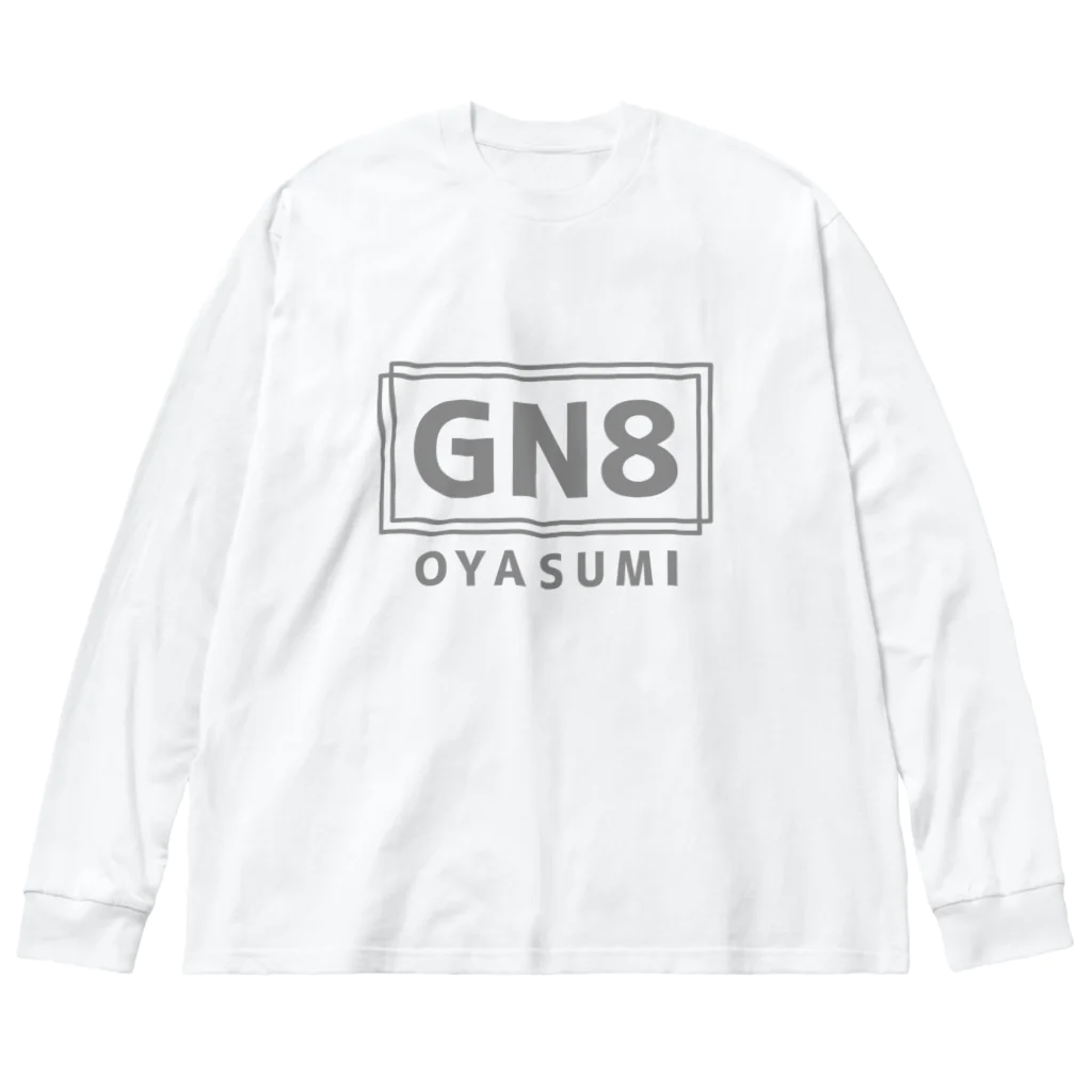 NE9TARのGN8 -OYASUMI- ビッグシルエットロングスリーブTシャツ