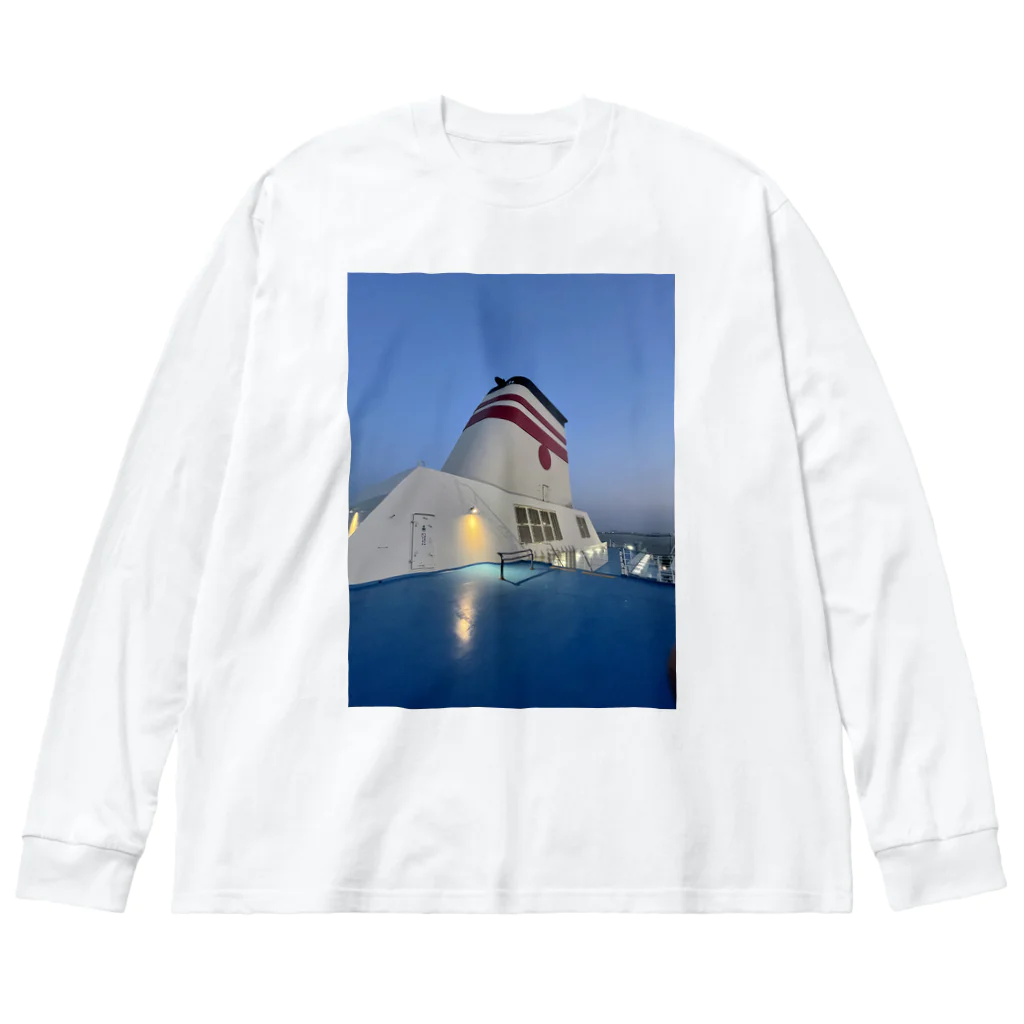 Ttt.comの阪急フェリーのえんとつ Big Long Sleeve T-Shirt