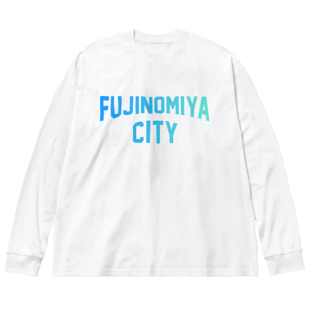 JIMOTOE Wear Local Japanの富士宮市 FUJINOMIYA CITY Big Long Sleeve T-Shirt