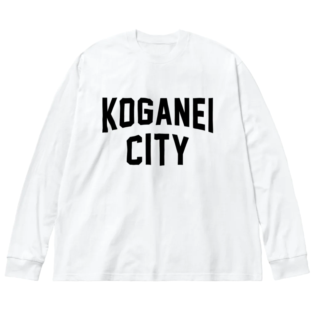 JIMOTOE Wear Local Japanの小金井市 KOGANEI CITY ビッグシルエットロングスリーブTシャツ