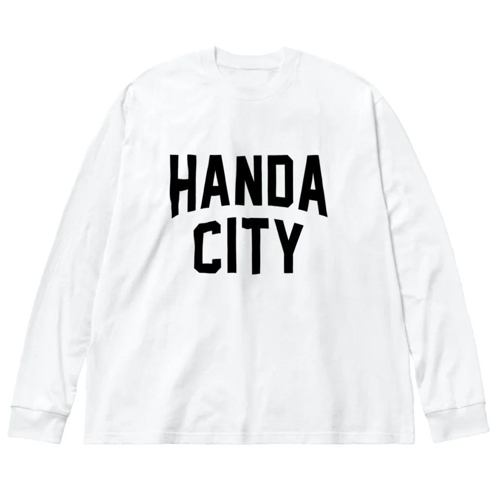 JIMOTOE Wear Local Japanの半田市 HANDA CITY ビッグシルエットロングスリーブTシャツ