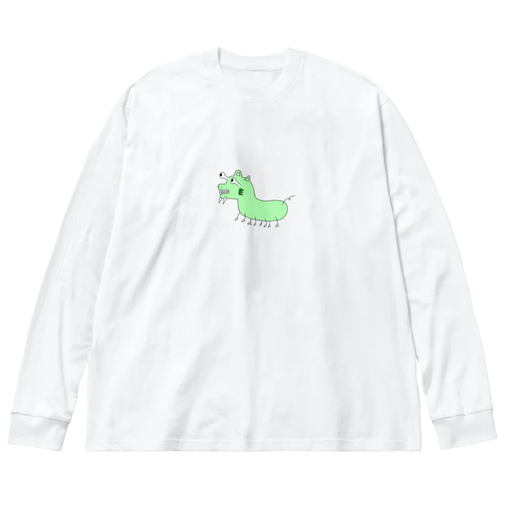 どうぶつくみあいのソレハオオカミ ビッグシルエットロングスリーブTシャツ