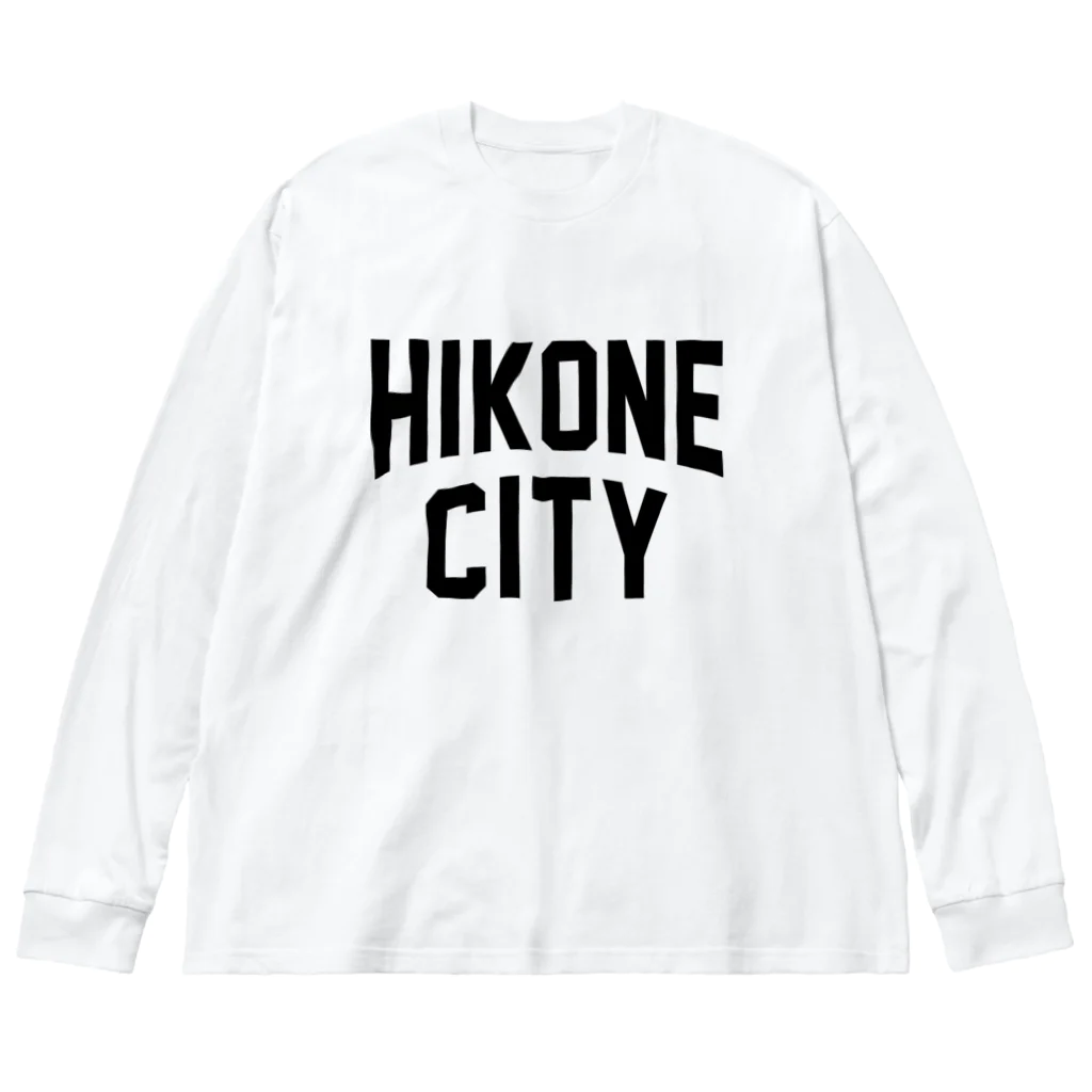 JIMOTOE Wear Local Japanの彦根市 HIKONE CITY ビッグシルエットロングスリーブTシャツ