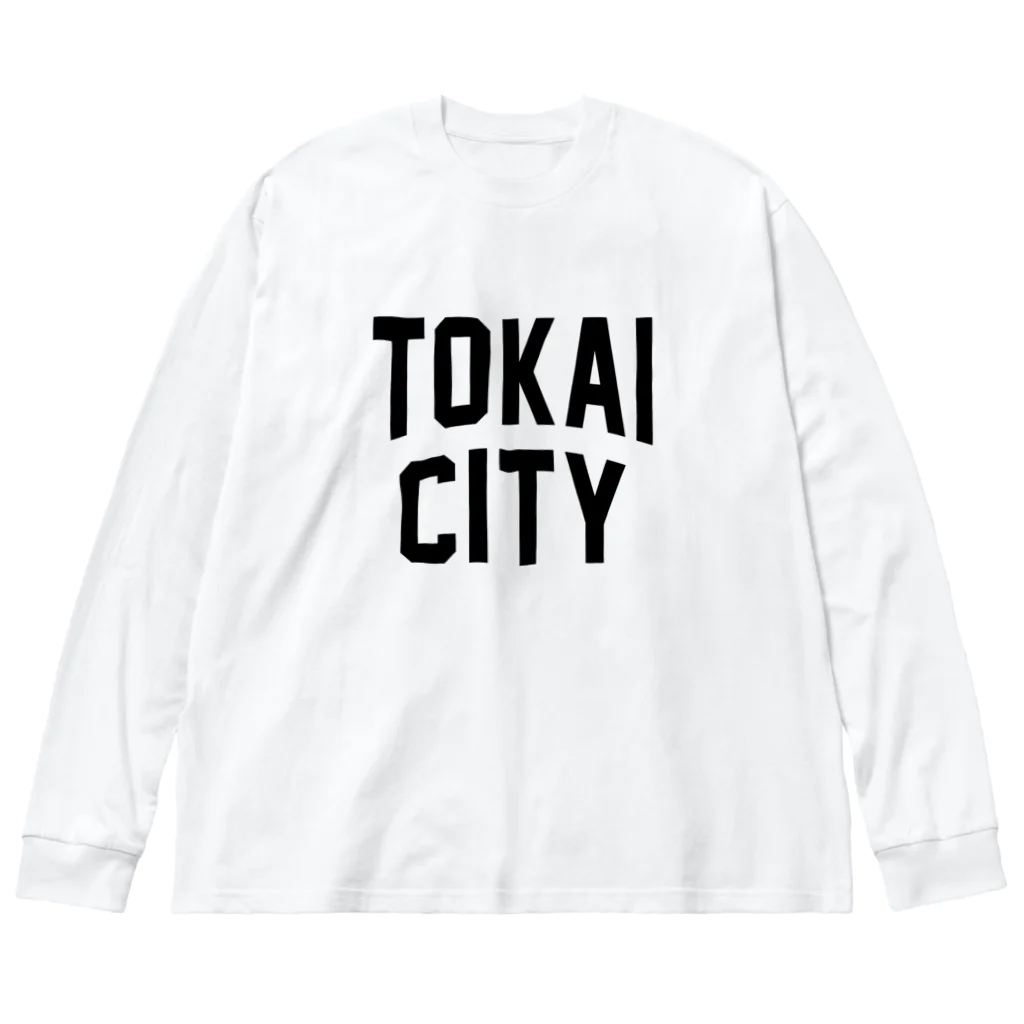 JIMOTOE Wear Local Japanの東海市 TOKAI CITY ビッグシルエットロングスリーブTシャツ