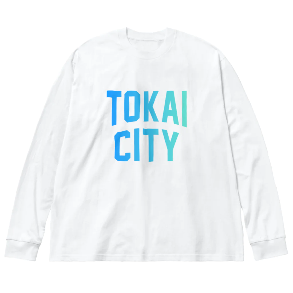 JIMOTOE Wear Local Japanの東海市 TOKAI CITY ビッグシルエットロングスリーブTシャツ