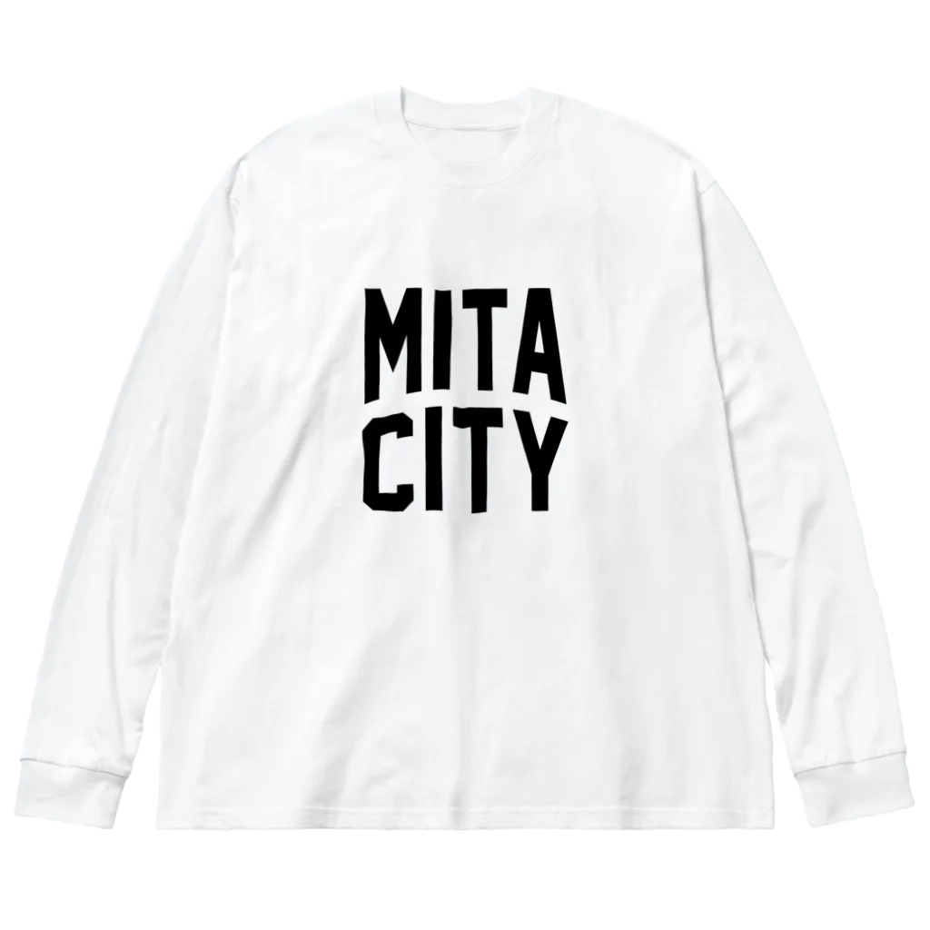 JIMOTO Wear Local Japanの三田市 MITA CITY ビッグシルエットロングスリーブTシャツ