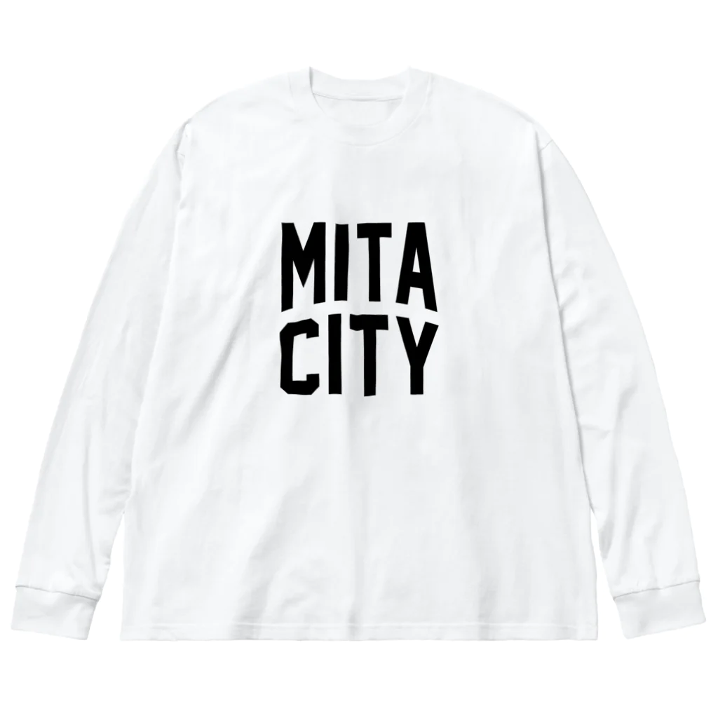 JIMOTO Wear Local Japanの三田市 MITA CITY Big Long Sleeve T-Shirt