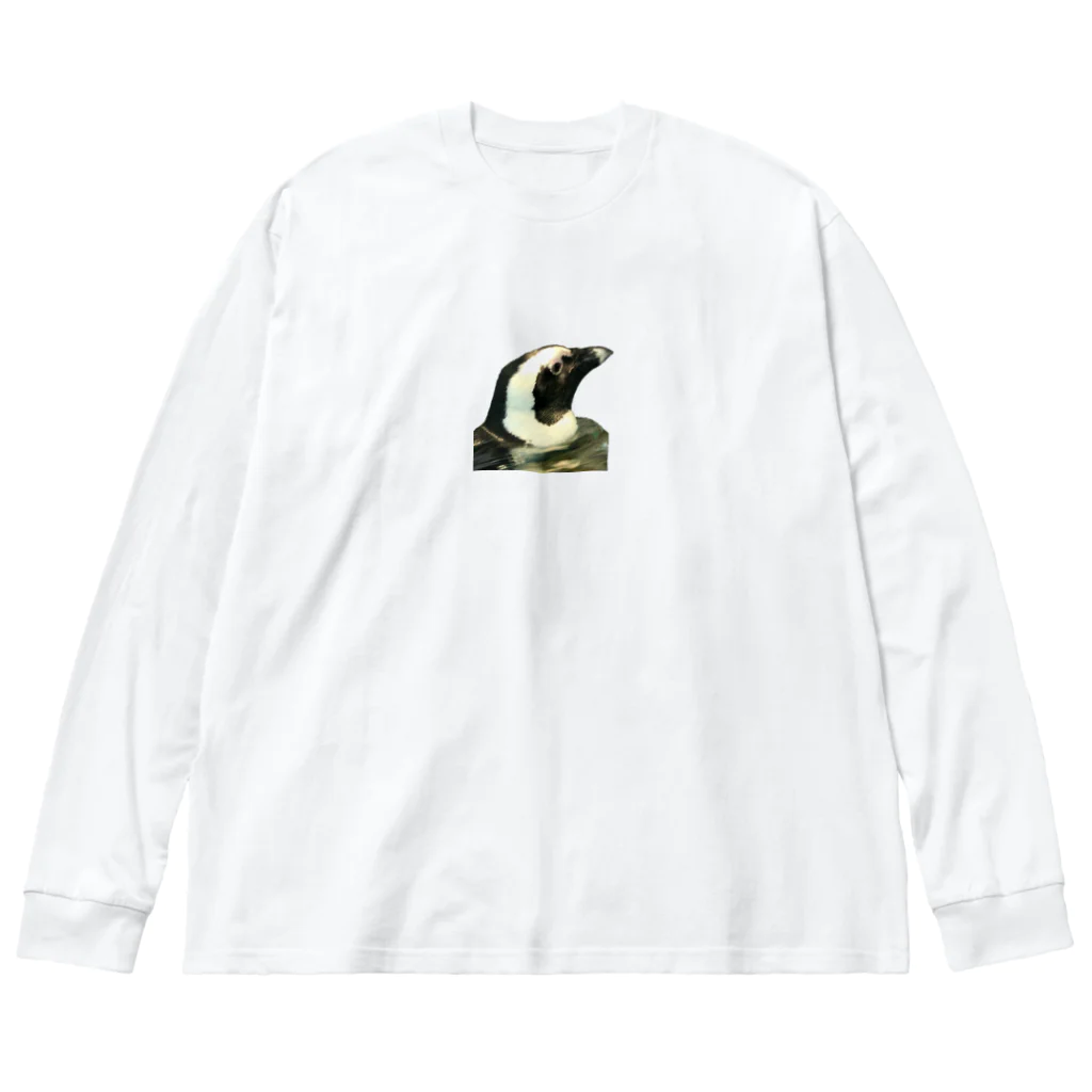 おれんじの右向きペンギン Big Long Sleeve T-Shirt