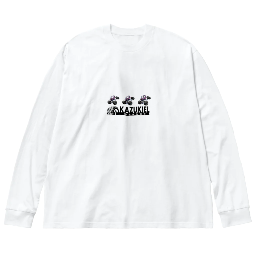 KAZUKIELgarageの3連魔改造 ビッグシルエットロングスリーブTシャツ