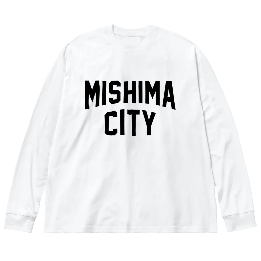 JIMOTOE Wear Local Japanの三島市 MISHIMA CITY ビッグシルエットロングスリーブTシャツ