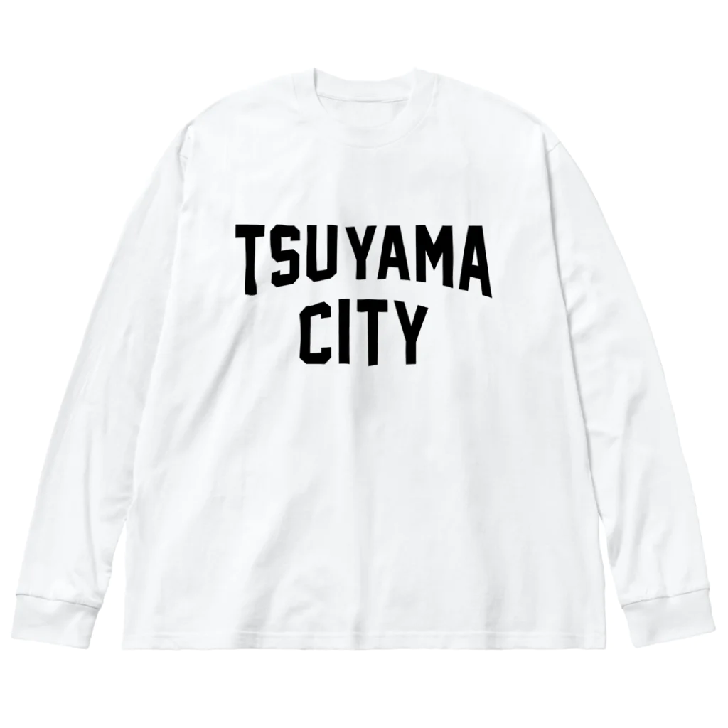 JIMOTOE Wear Local Japanの津山市 TSUYAMA CITY ビッグシルエットロングスリーブTシャツ