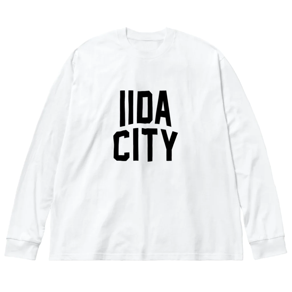 JIMOTO Wear Local Japanの飯田市 IIDA CITY ビッグシルエットロングスリーブTシャツ