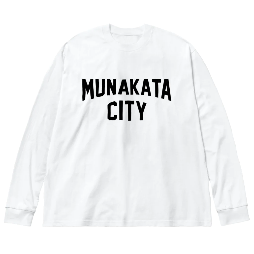 JIMOTOE Wear Local Japanの宗像市 MUNAKATA CITY ビッグシルエットロングスリーブTシャツ