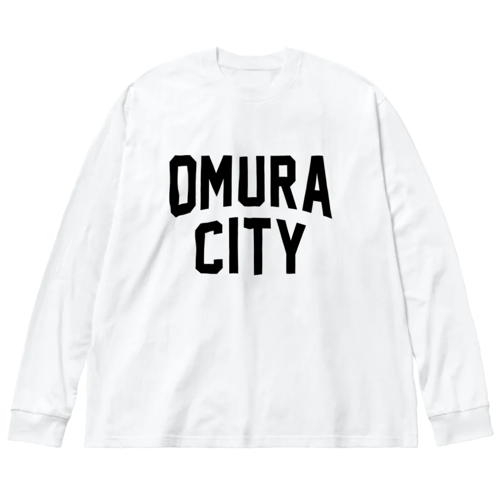 JIMOTOE Wear Local Japanの大村市 OMURA CITY Big Long Sleeve T-Shirt