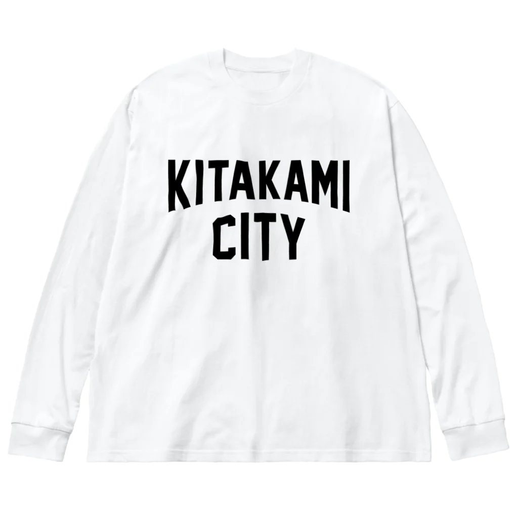 JIMOTOE Wear Local Japanの北上市 KITAKAMI CITY Big Long Sleeve T-Shirt