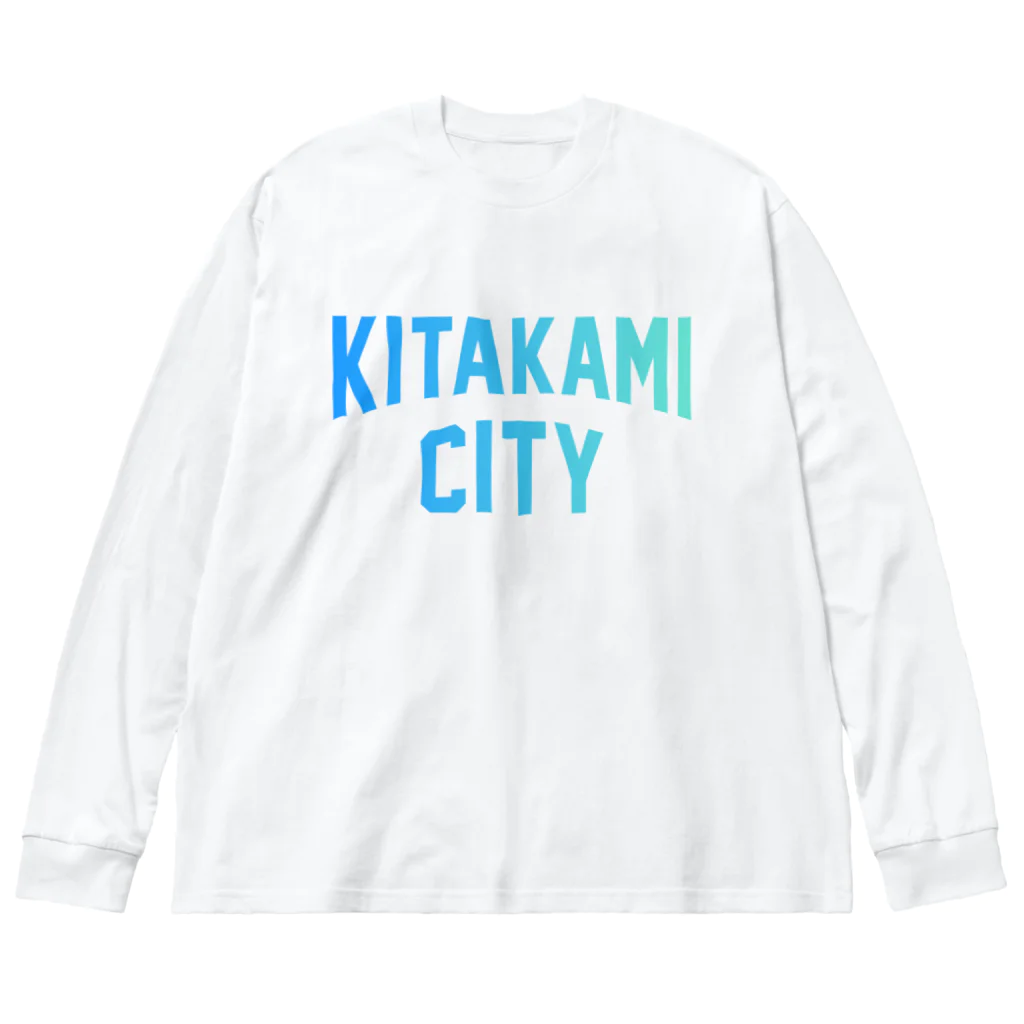 JIMOTOE Wear Local Japanの北上市 KITAKAMI CITY Big Long Sleeve T-Shirt