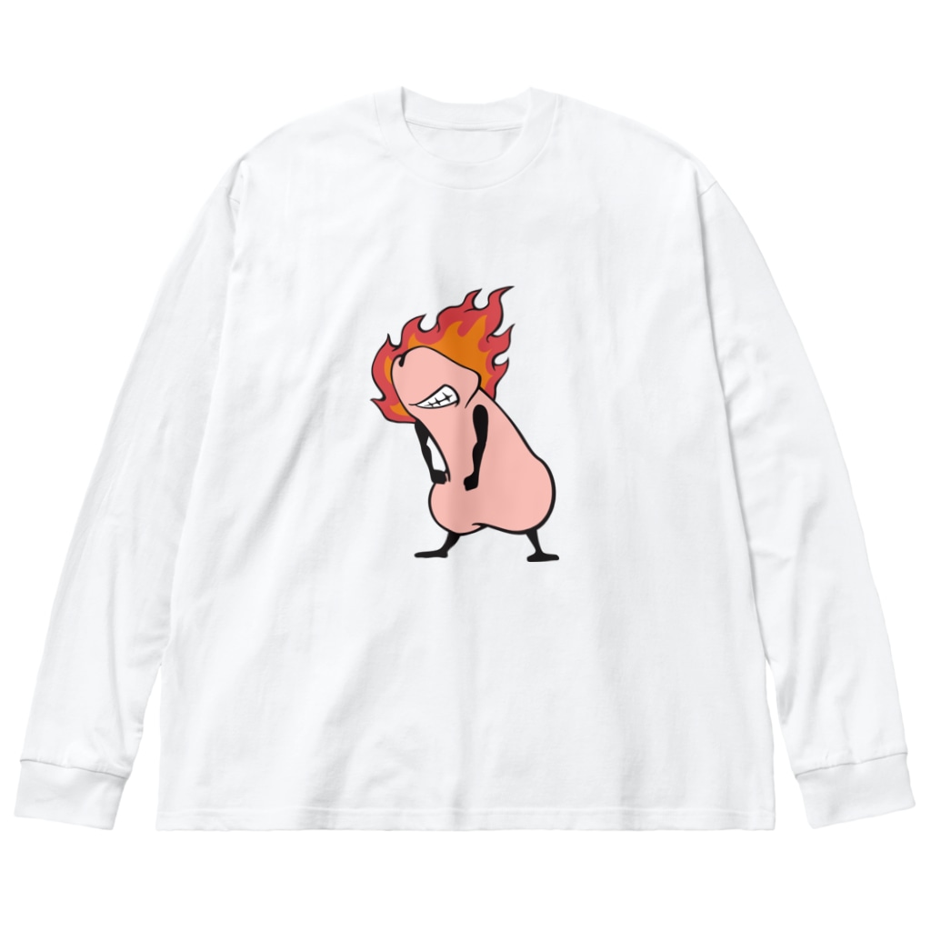 NOBODY754のEddie Funky Dick - Angry Big Long Sleeve T-Shirt