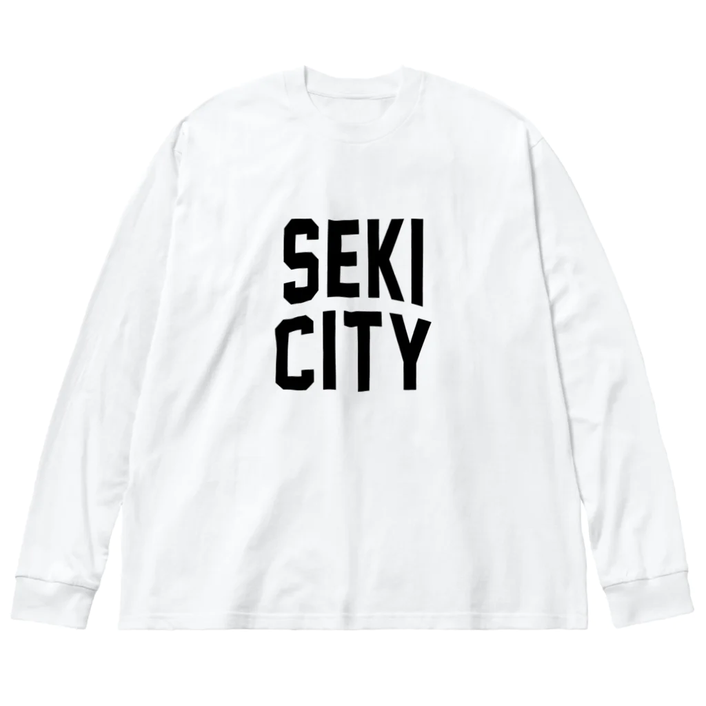 JIMOTOE Wear Local Japanの関市 SEKI CITY Big Long Sleeve T-Shirt