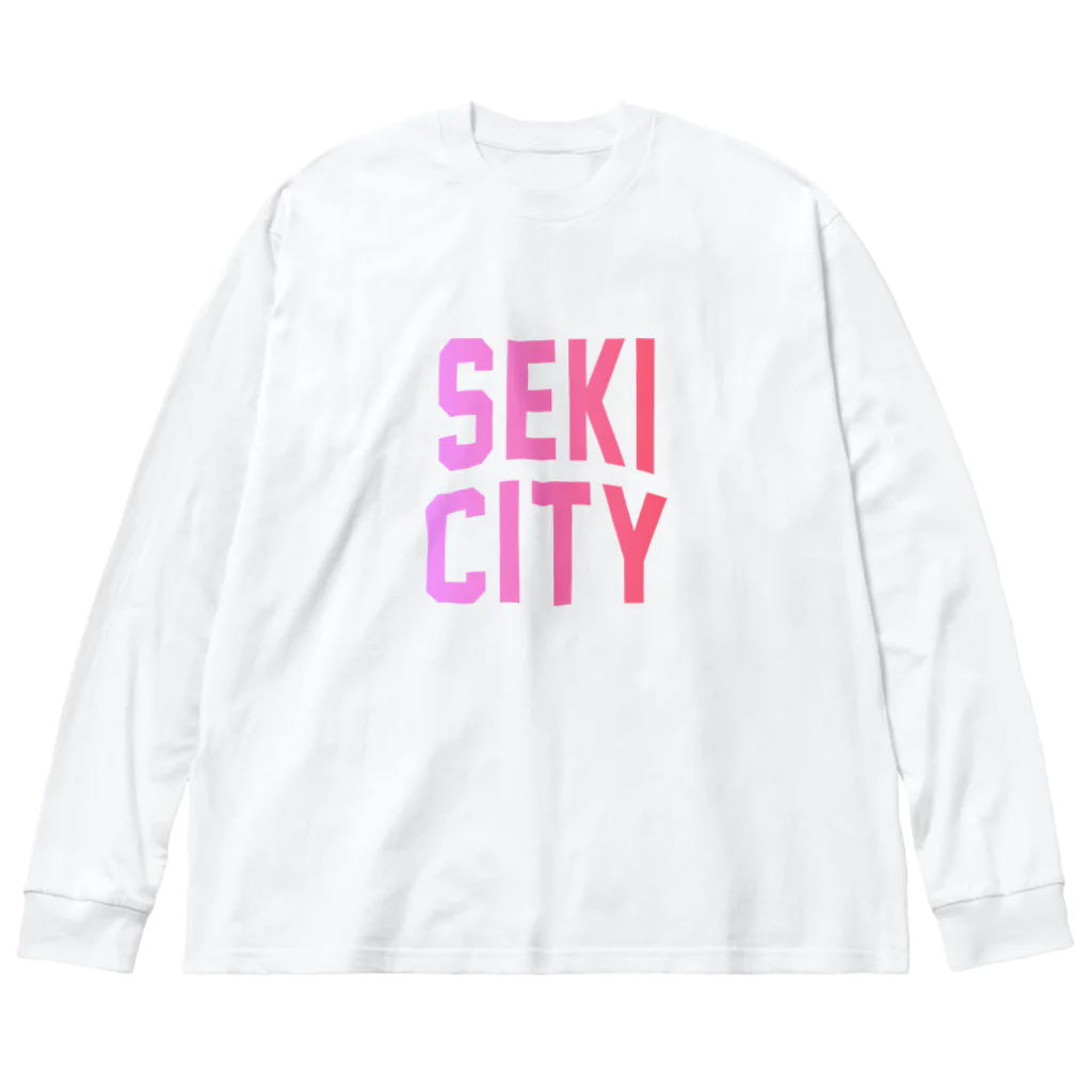 JIMOTO Wear Local Japanの関市 SEKI CITY ビッグシルエットロングスリーブTシャツ